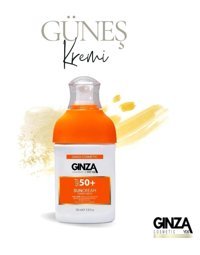 Ydsgınza Sun Cream 50 Faktör Tüm Ciltler İçin Leke Karşıtı Nemlendirici Yağsız Suya Dayanıklı Yüz ve Vücut Güneş Kremi 50 ml