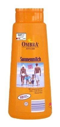 Ombra 50 Faktör Tüm Ciltler İçin Leke Karşıtı Nemlendirici Yağsız Suya Dayanıklı Yüz ve Vücut Güneş Kremi 500 ml