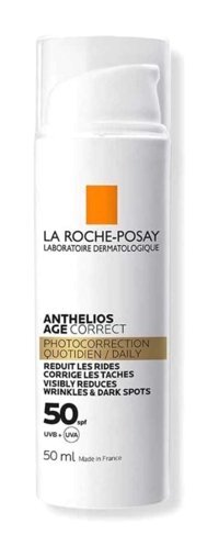La Roche Posay Anthelios 50 Faktör Tüm Ciltler İçin Leke Karşıtı Nemlendirici Yağsız Suya Dayanıklı Yüz ve Vücut Güneş Kremi 50 ml