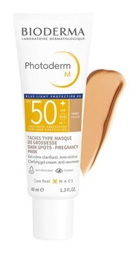 Bioderma Photoderm M Renkli 50 Faktör Tüm Ciltler İçin Leke Karşıtı Nemlendirici Yağsız Suya Dayanıklı Yüz ve Vücut Güneş Kremi 40 ml