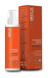 Sun Breeze Sunbreeze 50 Faktör Tüm Ciltler İçin Leke Karşıtı Nemlendirici Yağsız Suya Dayanıklı Yüz ve Vücut Güneş Kremi 50 ml