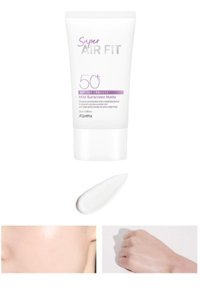 Missha Super Air Fit Mild 50 Faktör Tüm Ciltler İçin Leke Karşıtı Nemlendirici Yağsız Suya Dayanıklı Yüz ve Vücut Güneş Kremi 50 ml