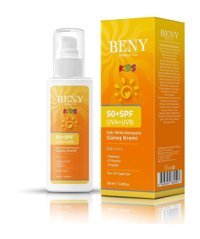 Beny 50 Faktör Tüm Ciltler İçin Nemlendirici Suya Dayanıklı Yüz Güneş Kremi 100 ml