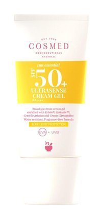 Cosmed Sun Essential Ultrasense 50 Faktör Tüm Ciltler İçin Nemlendirici Suya Dayanıklı Yüz Güneş Kremi 40 ml