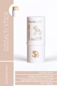 Selin Beauty Stick 50 Faktör Tüm Ciltler İçin Nemlendirici Suya Dayanıklı Yüz Güneş Kremi 50 ml