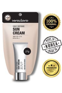 Veraclara 50 Faktör Tüm Ciltler İçin Nemlendirici Suya Dayanıklı Yüz Güneş Kremi 50 ml