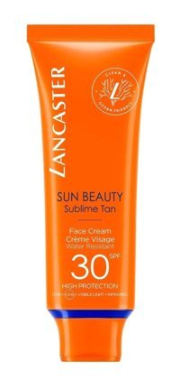 Lancaster 30 Faktör Tüm Ciltler İçin Nemlendirici Yağsız Suya Dayanıklı Yüz ve Vücut Güneş Kremi 50 ml