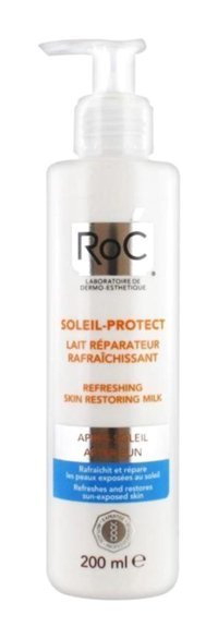 Roc Sun 50 Faktör Tüm Ciltler İçin Leke Karşıtı Nemlendirici Yağsız Suya Dayanıklı Yüz ve Vücut Güneş Kremi 200 ml