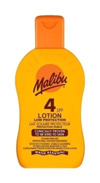 Malibu 50 Faktör Tüm Ciltler İçin Nemlendirici Suya Dayanıklı Yüz Güneş Losyonu 200 ml