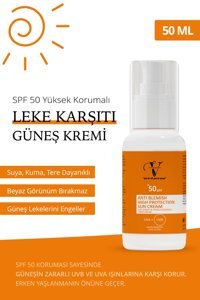 Vitanova 50 Faktör Tüm Ciltler İçin Nemlendirici Suya Dayanıklı Yüz Güneş Kremi 50 ml