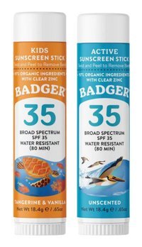 Badger Stick 50 Faktör Tüm Ciltler İçin Leke Karşıtı Nemlendirici Yağsız Suya Dayanıklı Yüz ve Vücut Güneş Kremi 50 ml