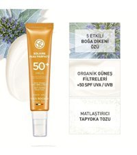Yves Rocher Solaire Peau Parfaite 50 Faktör Yağlı Ciltler İçin Nemlendirici Suya Dayanıklı Yüz ve Vücut Güneş Kremi 40 ml