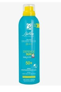 Bionike Defence Sun Babykids 50 Faktör Hassas Ciltler İçin Leke Karşıtı Nemlendirici Yağsız Suya Dayanıklı Yüz ve Vücut Güneş Kremi 200 ml