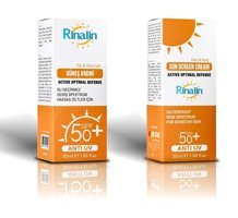 Ri̇na 50 Faktör Tüm Ciltler İçin Leke Karşıtı Nemlendirici Yağsız Suya Dayanıklı Yüz ve Vücut Güneş Kremi 50 ml