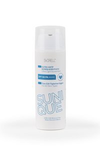 Syorell 50 Faktör Tüm Ciltler İçin Leke Karşıtı Nemlendirici Yağsız Suya Dayanıklı Yüz ve Vücut Güneş Kremi 50 ml