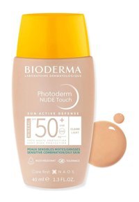 Bioderma Photoderm Nude Touch 50 Faktör Tüm Ciltler İçin Nemlendirici Suya Dayanıklı Yüz Güneş Kremi 40 ml