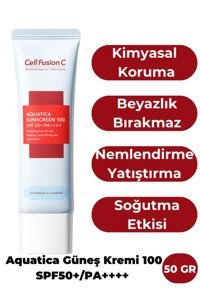 Cell Fusion C 50 Faktör Tüm Ciltler İçin Nemlendirici Suya Dayanıklı Yüz Güneş Kremi 100 ml