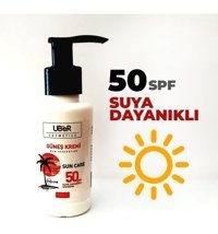 Uber Sun Care 50 Faktör Tüm Ciltler İçin Leke Karşıtı Nemlendirici Yağsız Suya Dayanıklı Yüz Ve Vücut Güneş Kremi 100 ml