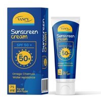 Vancy 50 Faktör Tüm Ciltler İçin Leke Karşıtı Nemlendirici Yağsız Suya Dayanıklı Yüz ve Vücut Güneş Kremi 50 ml