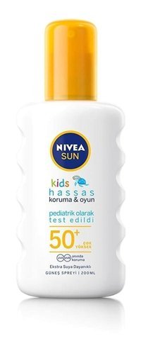 Nivea 50 Faktör Tüm Ciltler İçin Nemlendirici Suya Dayanıklı Yüz ve Vücut Güneş Kremi 200 ml