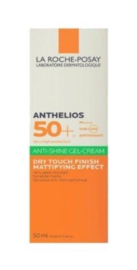 La Roche Posay Anthelios Anti shine Gel 50 Faktör Tüm Ciltler İçin Nemlendirici Suya Dayanıklı Yüz Güneş Kremi 50 ml