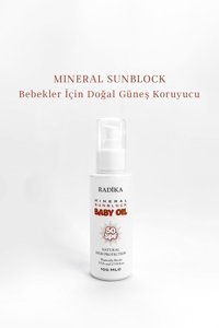 Radika Aromatherapy Mineral Sunblock 50 Faktör Tüm Ciltler İçin Leke Karşıtı Nemlendirici Yağsız Suya Dayanıklı Yüz ve Vücut Güneş Kremi 50 ml