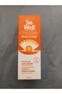 Noche 50 Faktör Tüm Ciltler İçin Leke Karşıtı Nemlendirici Yağsız Suya Dayanıklı Yüz ve Vücut Güneş Kremi 100 ml