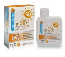 Sundefence 50 Faktör Yağlı Ciltler İçin Nemlendirici Suya Dayanıklı Yüz Güneş Kremi 100 ml