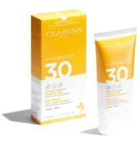 Clarins Dry Touch Facial 30 Faktör Tüm Ciltler İçin Nemlendirici Suya Dayanıklı Yüz Güneş Kremi 50 ml
