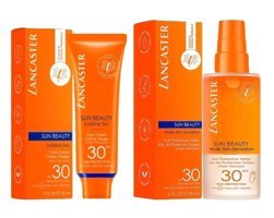 Lancaster 30 Faktör Tüm Ciltler İçin Nemlendirici Suya Dayanıklı Yüz ve Vücut Güneş Kremi 150 ml