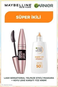 Garnier Ambre Solaire 50 Faktör Tüm Ciltler İçin Leke Karşıtı Nemlendirici Suya Dayanıklı Yüz ve Vücut Güneş Kremi 50 ml