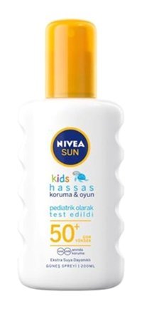 Nivea Sun 50 Faktör Hassas Ciltler İçin Nemlendirici Suya Dayanıklı Yüz Güneş Kremi 200 ml