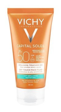 Vichy Ideal Soleil 50 Faktör Tüm Ciltler İçin Nemlendirici Suya Dayanıklı Yüz Güneş Kremi 50 ml
