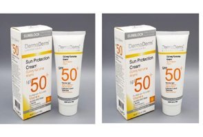 Dermaderm 50 Faktör Tüm Ciltler İçin Nemlendirici Suya Dayanıklı Yüz Güneş Kremi 100 ml