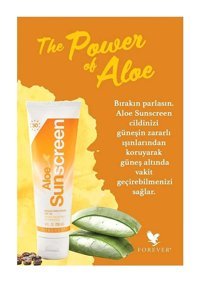 Forever Living Products Forever Living 30 Faktör Tüm Ciltler İçin Nemlendirici Suya Dayanıklı Yüz Güneş Kremi 118 ml