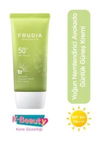 Frudia Avocado Greenery Relief 50 Faktör Tüm Ciltler İçin Nemlendirici Suya Dayanıklı Yüz Güneş Kremi 50 ml