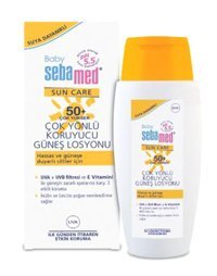 Sebamed Sun 50 Faktör Tüm Ciltler İçin Leke Karşıtı Nemlendirici Yağsız Suya Dayanıklı Yüz ve Vücut Güneş Kremi 150 ml