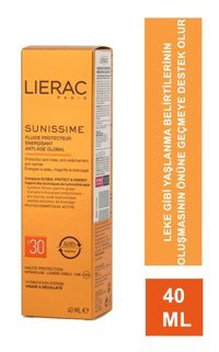 Lierac 30 Faktör Tüm Ciltler İçin Nemlendirici Suya Dayanıklı Yüz Güneş Kremi 40 ml