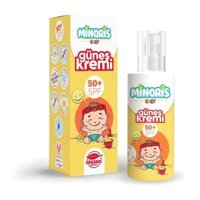 Minoris 50 Faktör Tüm Ciltler İçin Nemlendirici Suya Dayanıklı Yüz Güneş Kremi 150 ml