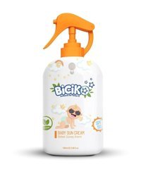 Biciko 50 Faktör Tüm Ciltler İçin Leke Karşıtı Nemlendirici Yağsız Suya Dayanıklı Yüz ve Vücut Güneş Kremi 200 ml