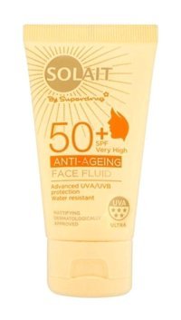 Solait Anti Age 50 Faktör Hassas Ciltler İçin Nemlendirici Suya Dayanıklı Yüz Güneş Kremi 50 ml