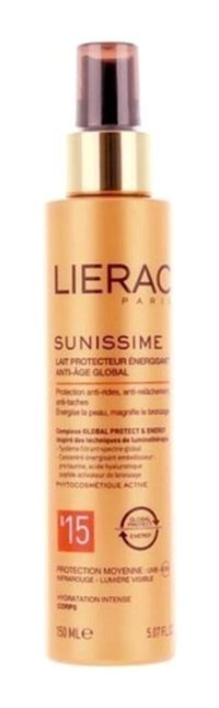 Lierac Sun 50 Faktör Tüm Ciltler İçin Leke Karşıtı Nemlendirici Yağsız Suya Dayanıklı Yüz ve Vücut Güneş Kremi 50 ml