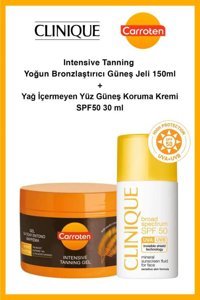 Carroten 50 Faktör Tüm Ciltler İçin Nemlendirici Suya Dayanıklı Yüz ve Vücut Güneş Kremi 30 ml