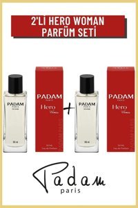 Padam Paris Hero EDP Aromatik Kadın Parfüm 2x50 ml