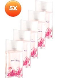 Avon Soft Musk EDT Yasemin-Ylang Ylang Kadın Parfüm 5x50 ml