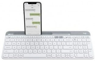 Logitech K580 Türkçe Q Kablosuz Gri Numerik Klavye