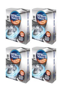 Viking Bulaşık Makinesi Temizleyici 4x50 ml