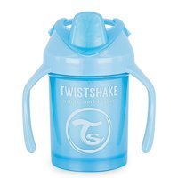 Twistshake Akıtmaz Kulplu 4+ Ay 230 ml Alıştırma Bardağı Mavi