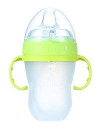 Mistaha Akıtmaz Kulplu 240 ml Alıştırma Bardağı Yeşil