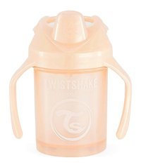 Twistshake Akıtmaz Kulplu 4+ Ay 230 ml Alıştırma Bardağı Somon